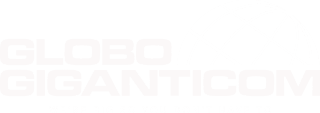 A logo consisting of a stylized globe with the text "globo giganticom" and the slogan "we're big so you don't have to," tailored for SEO optimization.