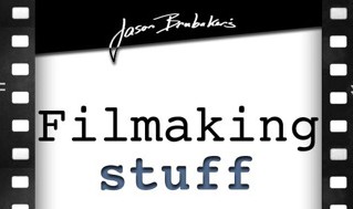 The logo for Filmmaking Stuff, an app for all things related to filmmaking.